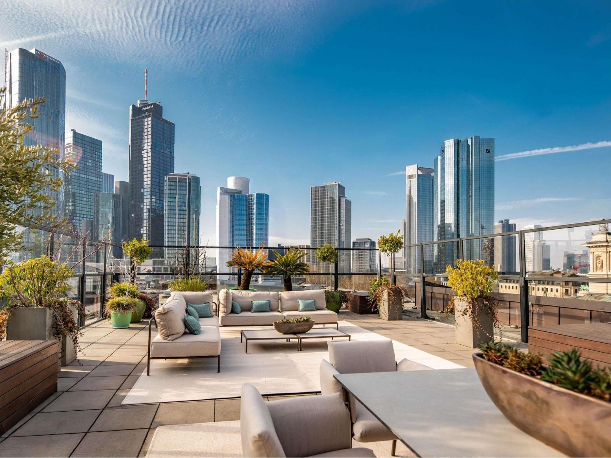 Presidential Suite Kings Bed Roof Terrace View